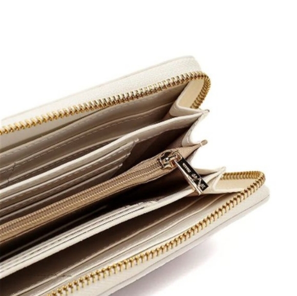 ITALIA BY VERSACE 1969- Candela Wallet - Beige/Gold - Picture 7 of 7